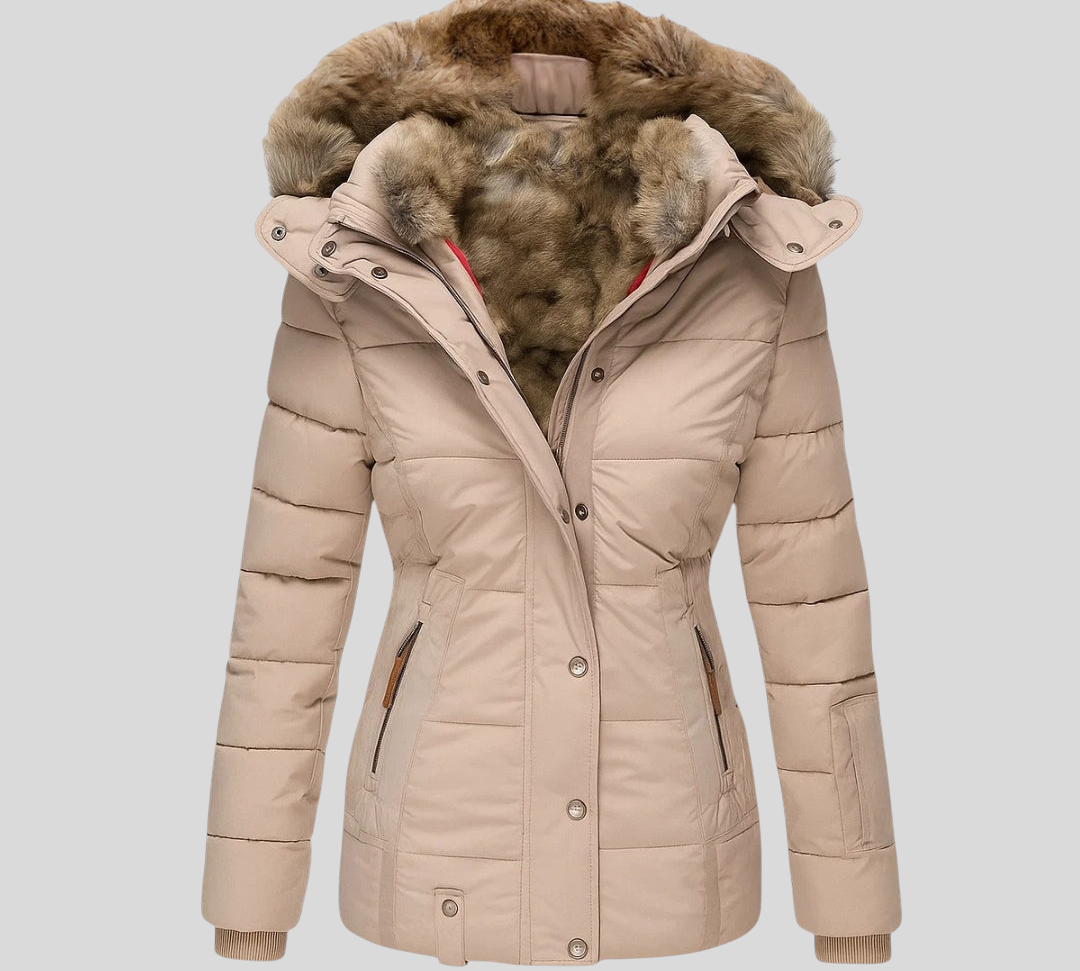 Anna - Zimski Kaput Podstavljen Krznom
