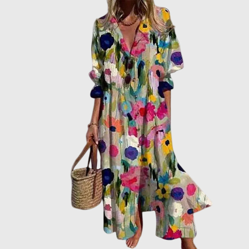 Zariah | Elegantna boho maksi haljina