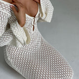Angela – Crochet Maksi haljina