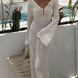 Angela – Crochet Maksi haljina
