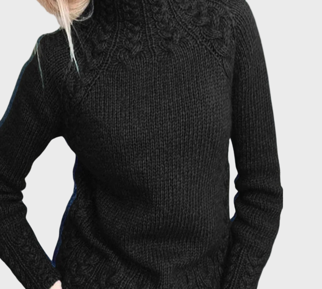 Elegantni Pleteni Džemper