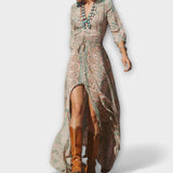 Maksi haljina u nježnom boho stilu