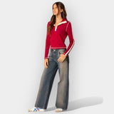 Nisko strukirani traperice