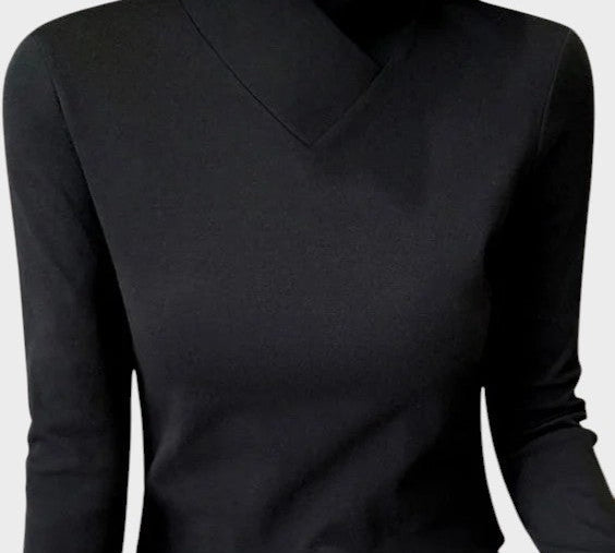 Beverley - Bluza s dugim rukavima i visokim ovratnikom