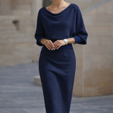 Lydia | Elegantna Midi Haljina za Svakodnevnu Upotrebu