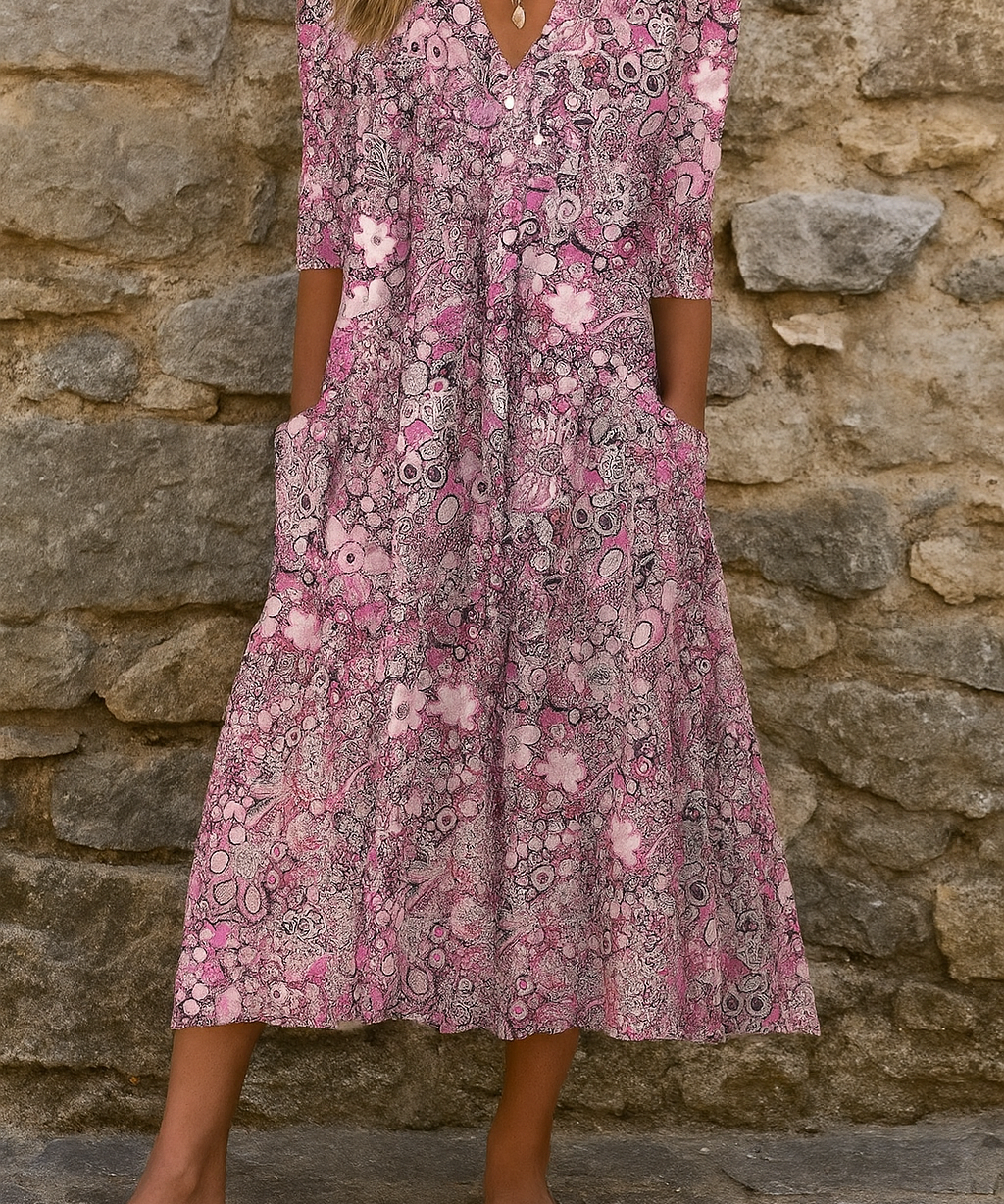 OLIVIA | ELEGANTNA HALJINA S V-IZREZOM