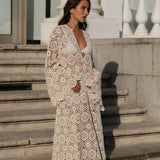 Alma – Robe Longue en Dentelle