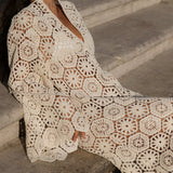 Alma – Robe Longue en Dentelle