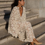 Alma – Robe Longue en Dentelle