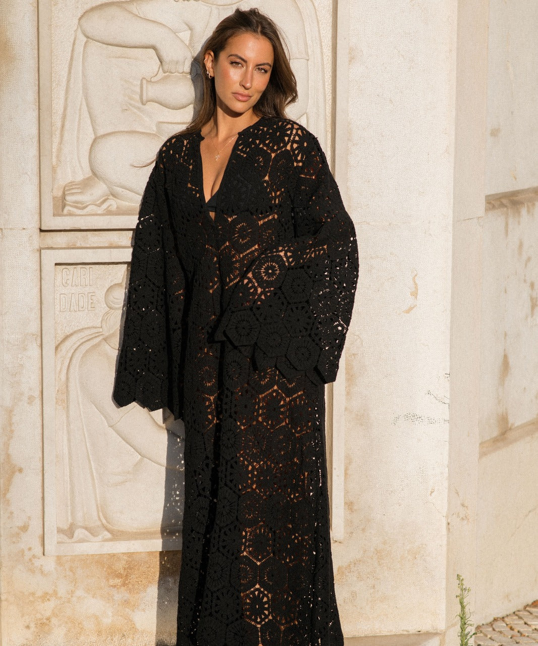 Alma – Robe Longue en Dentelle
