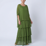 Lara | Elegantna lepršava maksi haljina