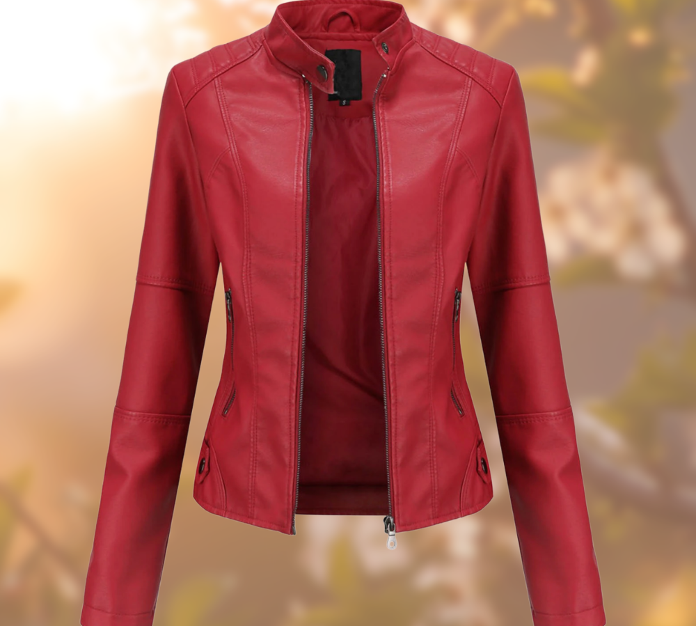 Gordana - Elegantna Kožna Jakna