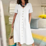 Briar – Effortless Buttoned Haljina