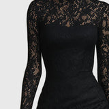 Ella | Elegantna čipkasta Fishtail maksi haljina