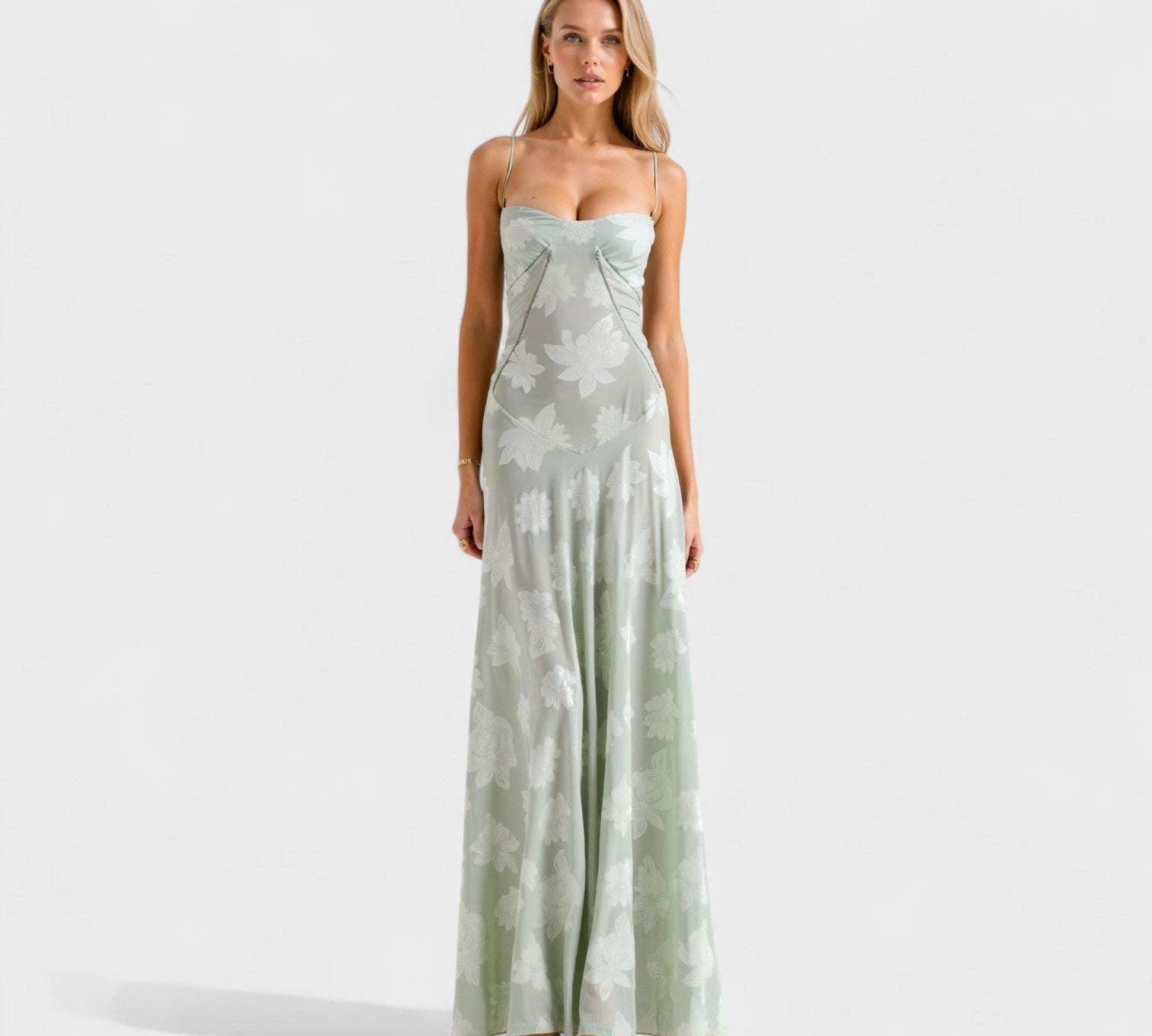 Andreja - Haljina od cvjetne čipke