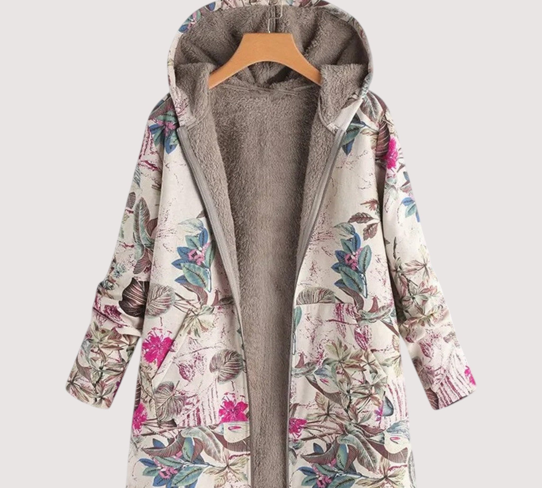 Philippa™ | Topla jakna s flis podstavom