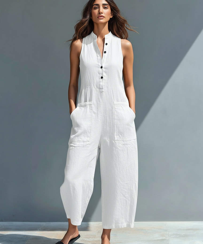 Lucinda™ | Elegantni Kombinezon bez Rukava