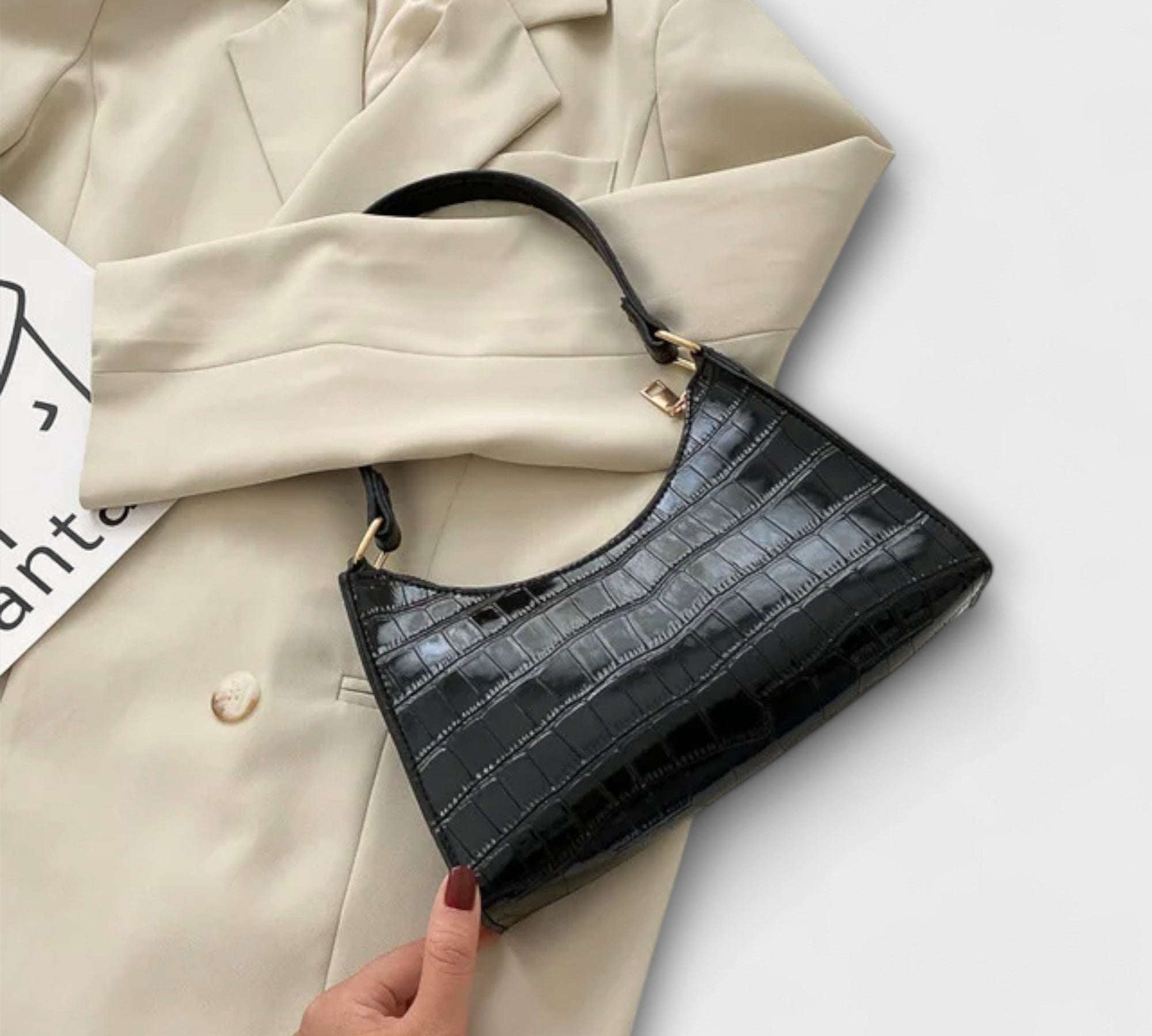 Bernarda - Sjajna Kožna Torba