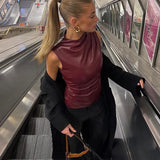 ARIA | Luksuzni Kožni Top