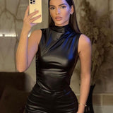 ARIA | Luksuzni Kožni Top
