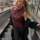 ARIA | Luksuzni Kožni Top