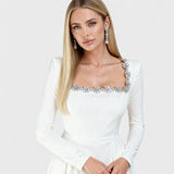 Evelyn™ | Elegantna haljina s glitterom za večernje izlaske