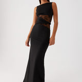 Leni™ | Maxi Haljina Koja Laska Figuri s Diskretnim Izrezima i Vezicom