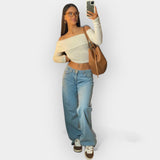 Nisko strukirani traperice