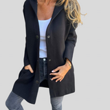 Lucija - Casual Cardigan s Kapuljačom