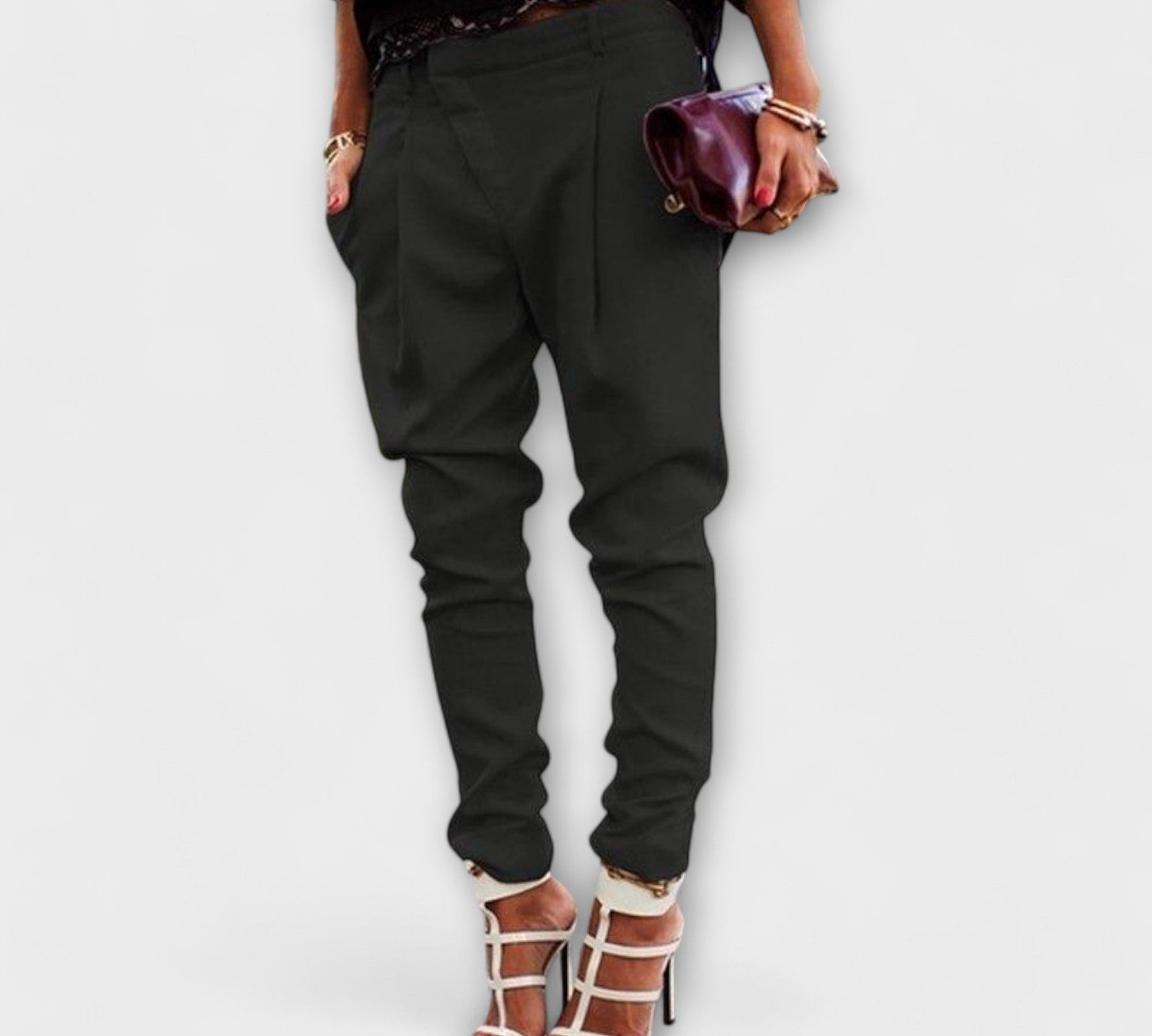 Zdenka - Hlače visokog struka sa stilom