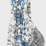 Cvjetna Porcelanska Haljina