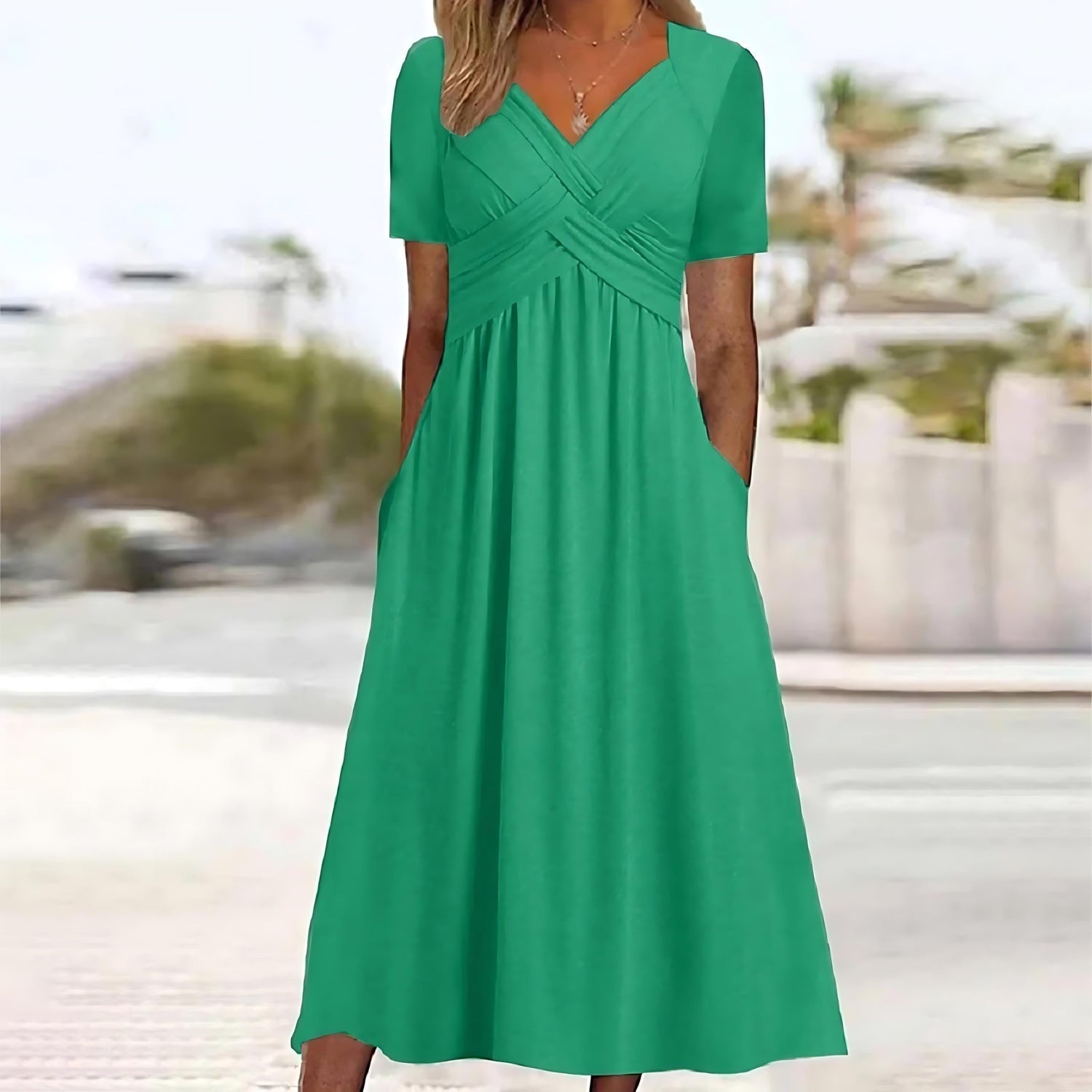 Sacha – Ležerna Elegancija midi Haljina