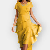 Udobno šifonsko haljina