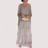 Lovrenka™ | Elegantna haljina od šifona u boho stilu