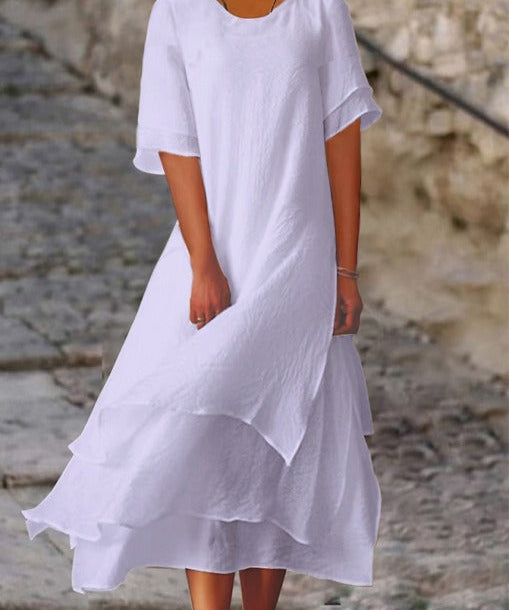 Hermine – Elegantna Slojevita Haljina