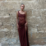 Celeste | Maxi Haljina