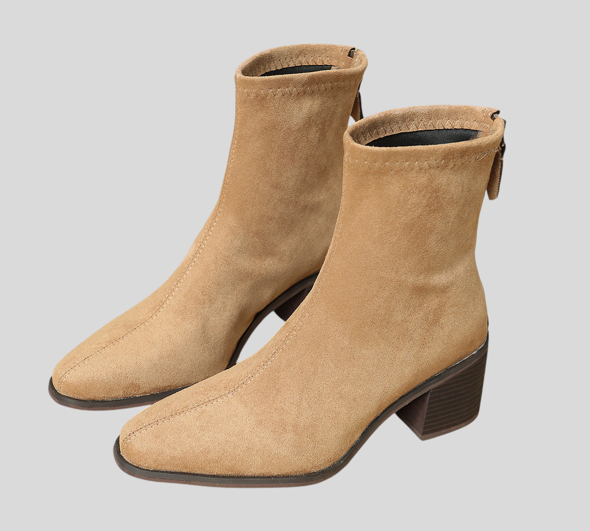 Giuliana - Elegantne Čizme Od Brušene Kože