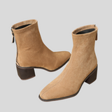 Giuliana - Elegantne Čizme Od Brušene Kože