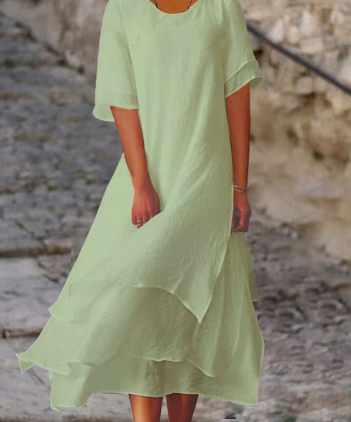 Hermine – Elegantna Slojevita Haljina