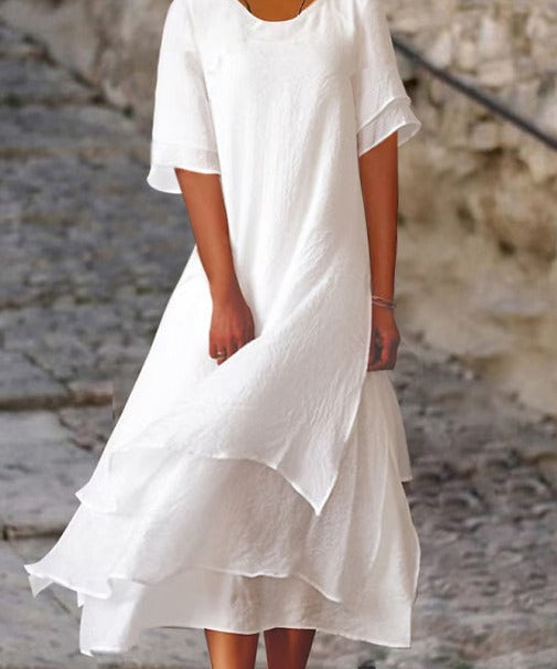Hermine – Elegantna Slojevita Haljina