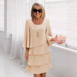 Margaux – Elegantna midi haljina s volanima