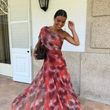 Camila | Elegantna Maxi Haljina s Mrežom