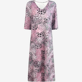 Maëlys™ Tečna retro midi haljina