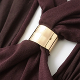 ARIA | Mocha Halter Top