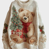 Claire - Elegantni Božićni Pulover