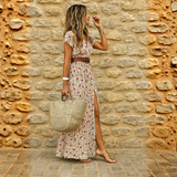 Justine™ – Duga boho haljina s remenom