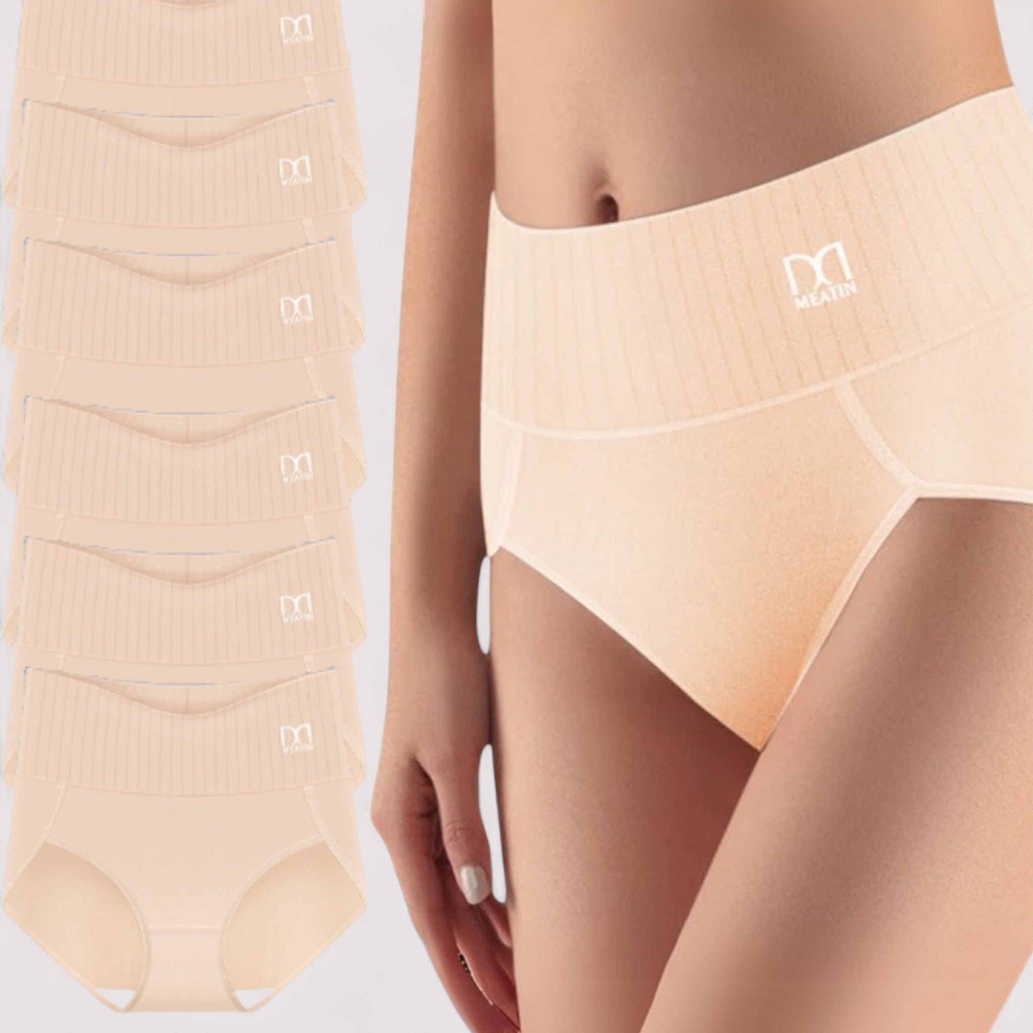 Elena™ | Pakiranje od 6 slipova za kontrolu trbuha