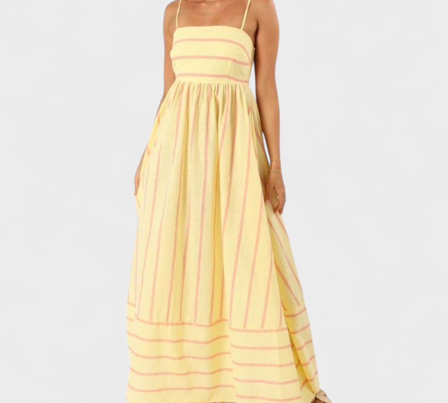 Isabel - Duga haljina s prugama