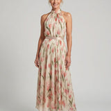 Aurelle | Halter Midi Haljina