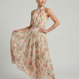 Aurelle | Halter Midi Haljina
